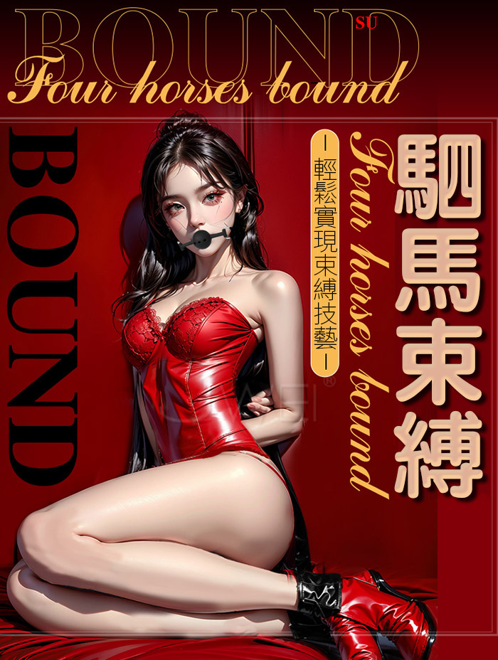 SM． 駟馬縛 束縛帶器 三孔款