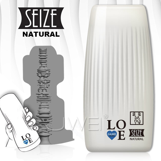 日本原裝進口KMP．LOVE GAME Seize 複雜構造緊握飛機杯-NATURAL