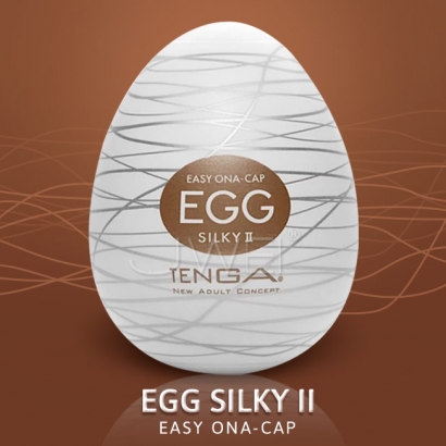 日本TENGA．自慰蛋18號 SILKY II(絲線型II)