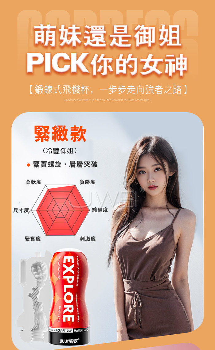 挑戰者003．性感少婦 柔軟緊密/基礎鍛錬-鍛錬款