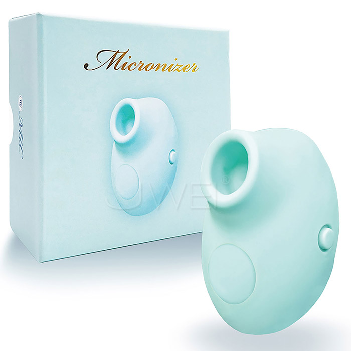 日本原裝進口MIC．Micronizer 刺激5段震動吸吮器 -綠