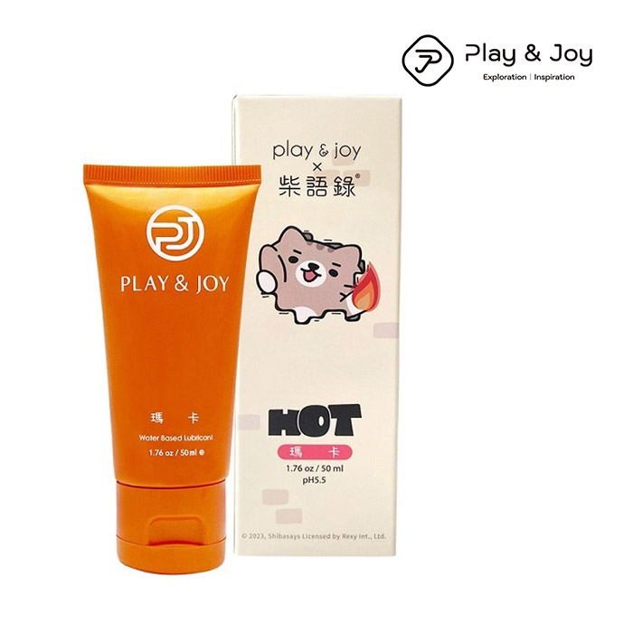 Play&Joy 柴語錄．瑪卡熱感型潤滑液 50ml