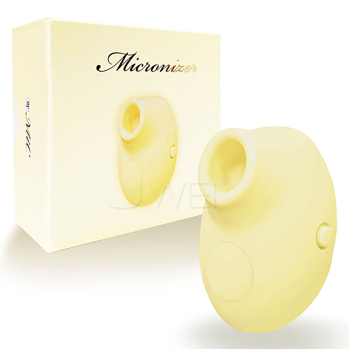 日本原裝進口MIC．Micronizer 刺激5段震動吸吮器 -黃