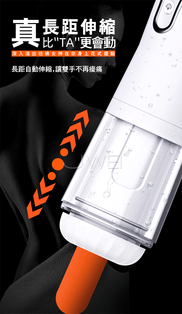 世紀之風．電動伸縮自慰發聲情趣飛機杯
