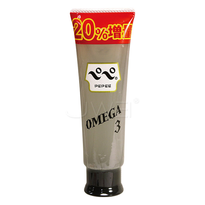 日本PEPEE．OMEGA3中高黏水溶性潤滑液50ml【20%增量】