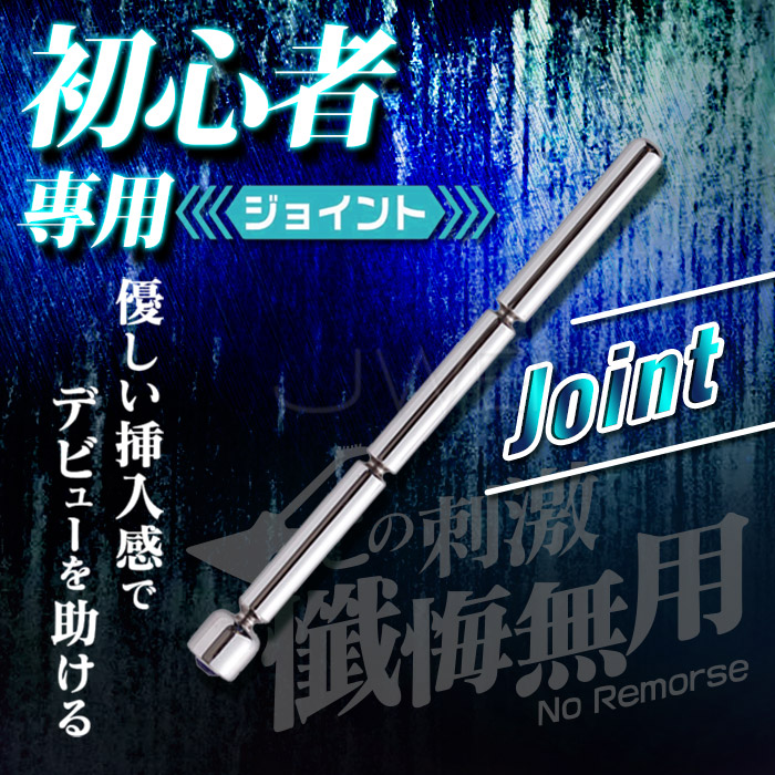 初心者專用不銹鋼馬眼尿道刺激器-Joint