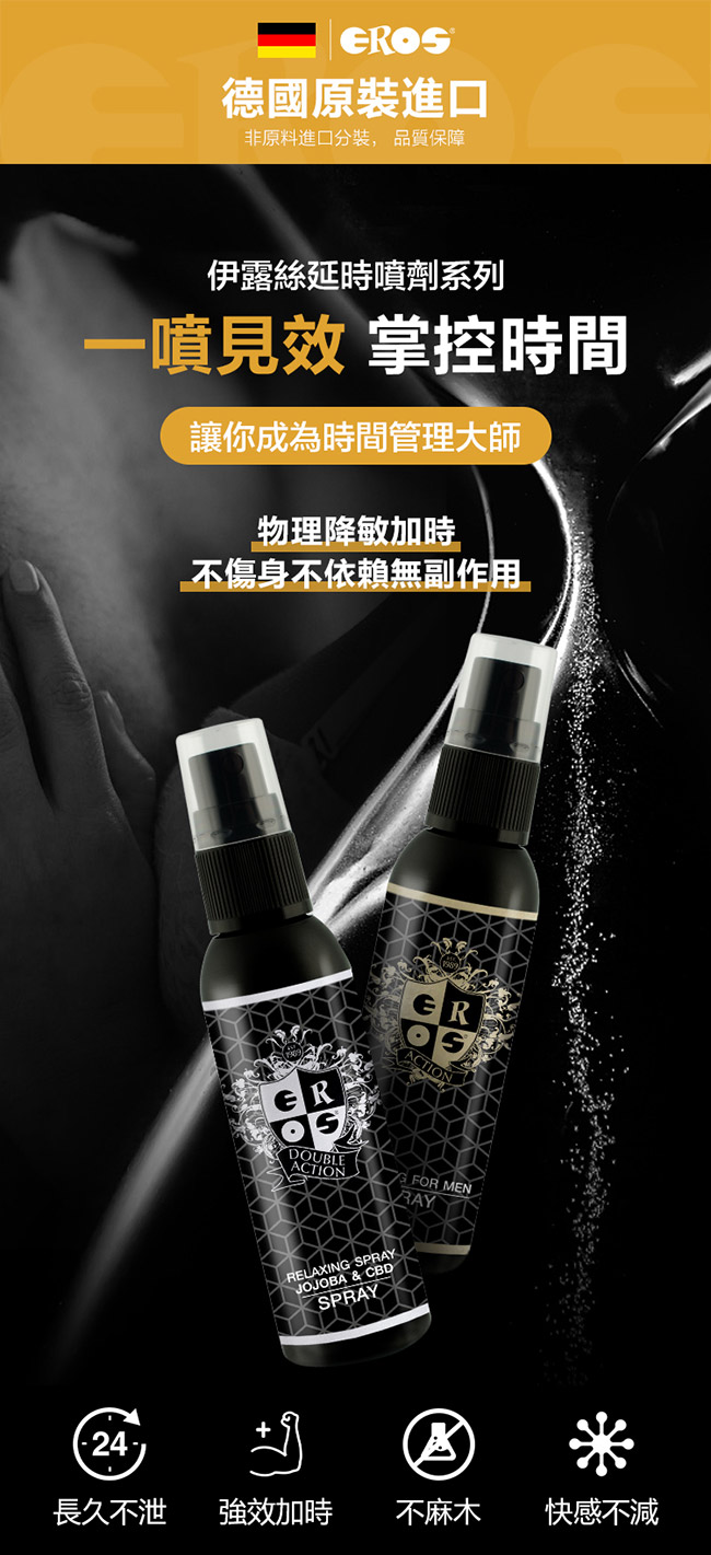 德國Eros ‧ for men Spray 男用久時長效噴霧劑 50ml
