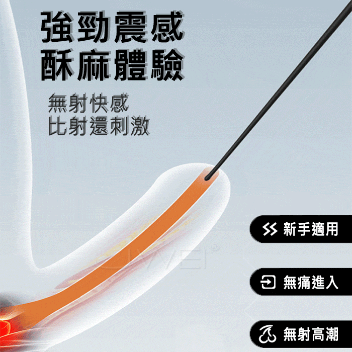 ROSELEX．多樂10段變頻觸腺馬眼棒-新手解鎖尿道高潮