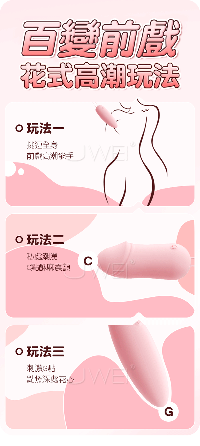 愛逗．秒潮10頻強震無線小跳蛋 （粉紅）