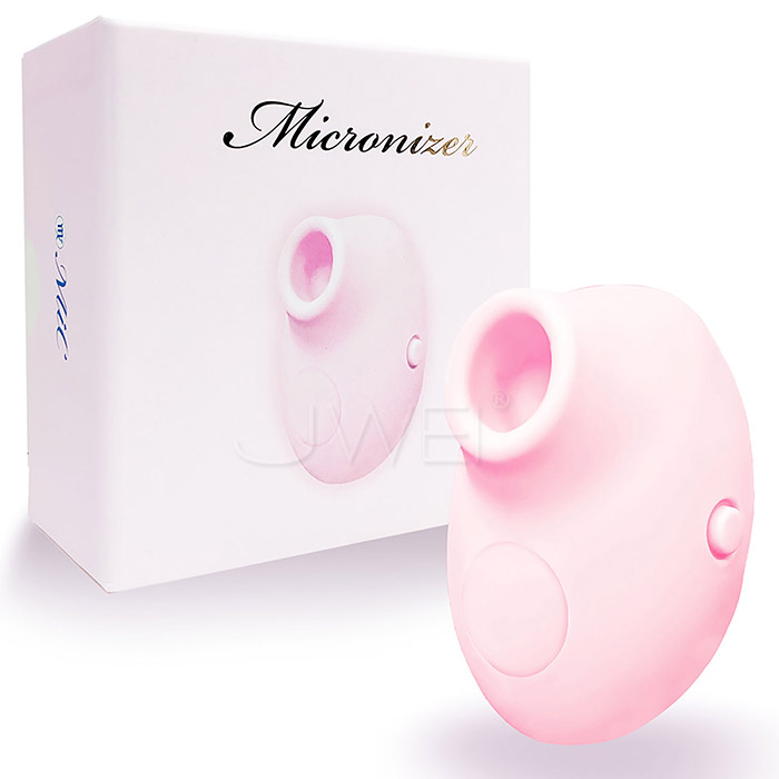 日本原裝進口MIC．Micronizer 刺激5段震動吸吮器 -粉
